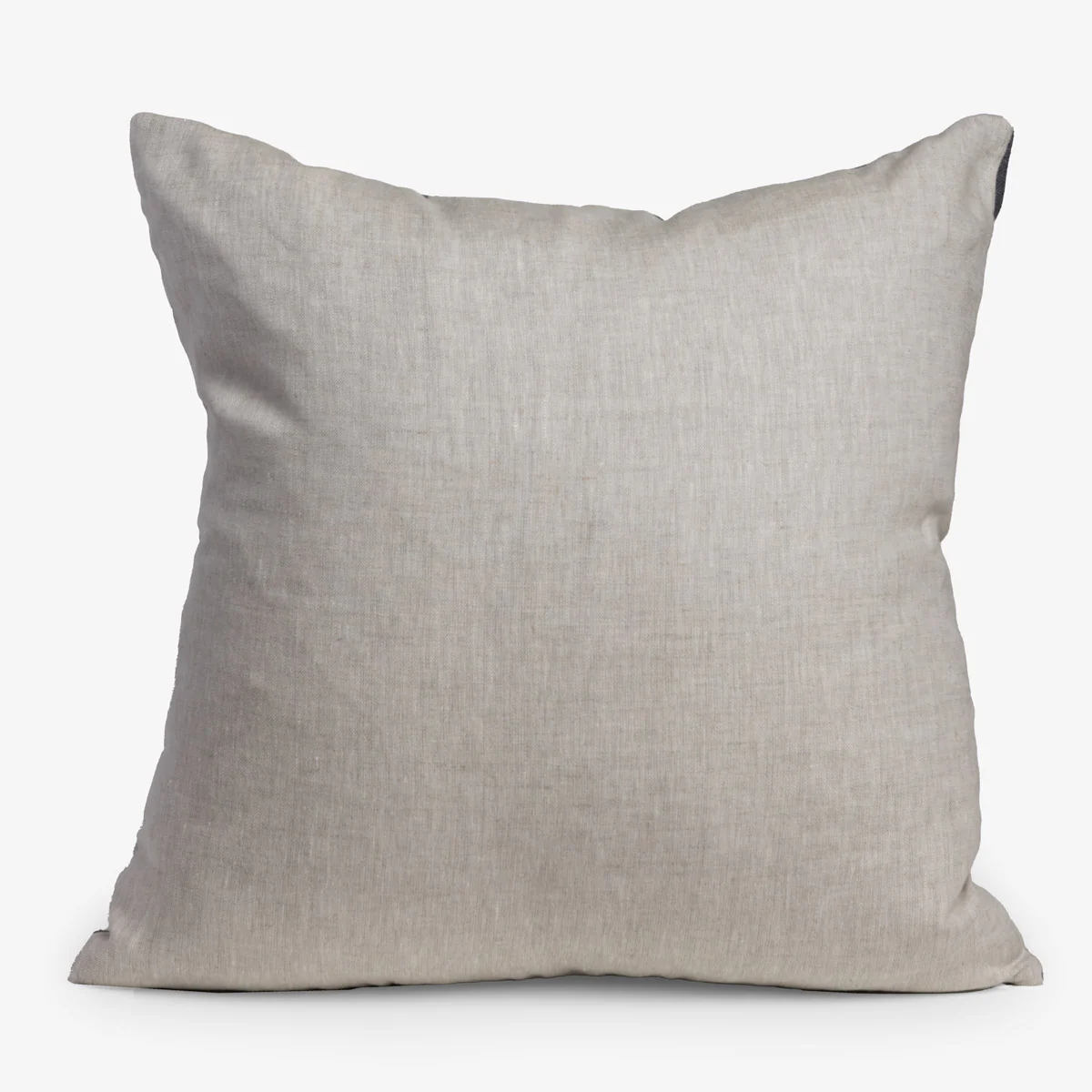 Aberdeen Stripe Cushion Cover (Slate & Oatmeal) - Image 3
