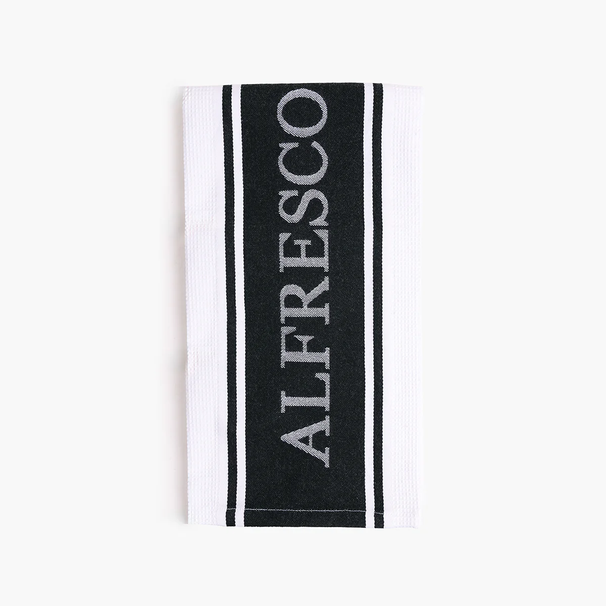 Alfresco Emporium Tea Towel Black