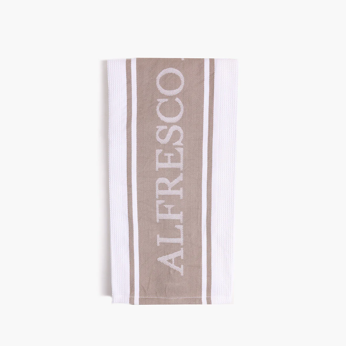 Alfresco Emporium Tea Towel Warm Grey