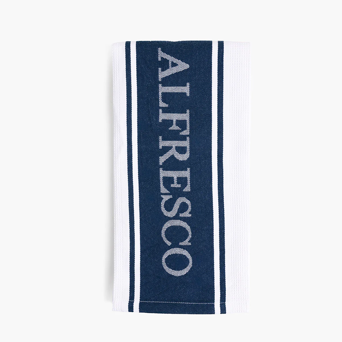 Alfresco Emporium Tea Towel Navy