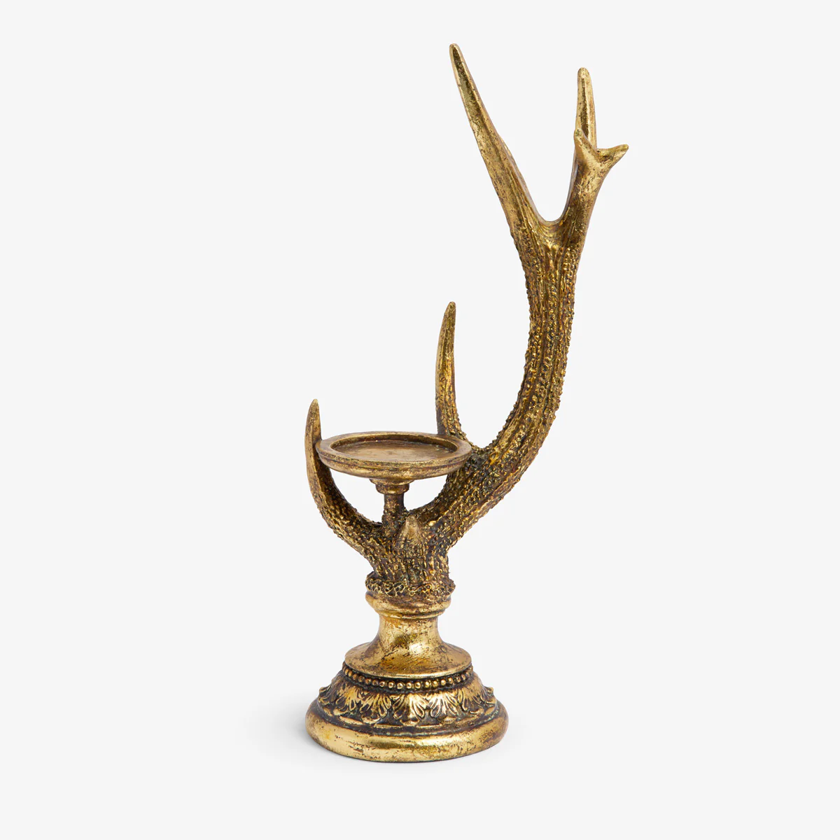 Antler Candle Holder (Gold)
