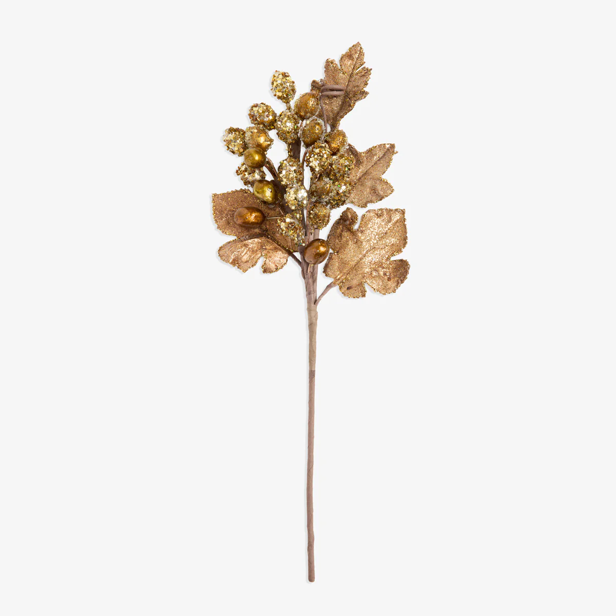 Artificial Christmas Grape Spray (Gold) - Image 3