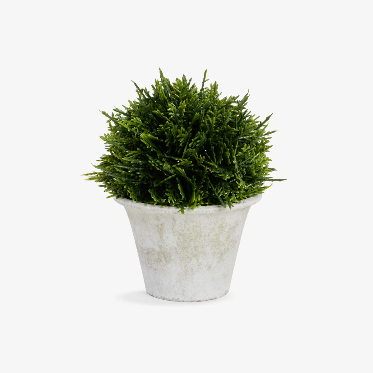 Artificial Cypress Ball Topiary in Pot 15cm