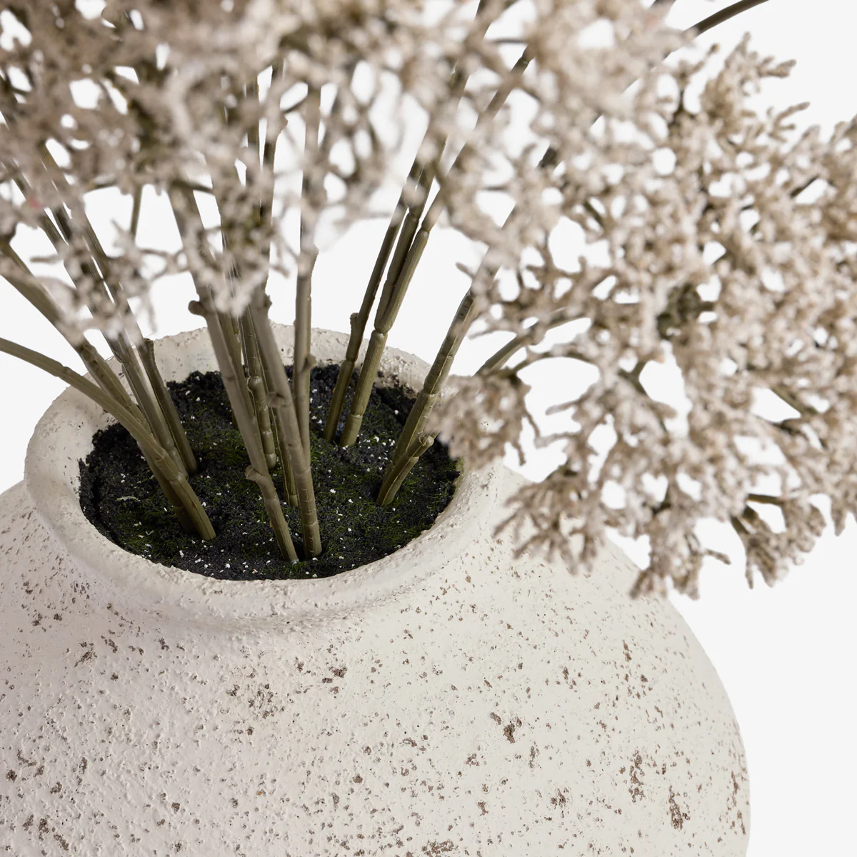 Artificial Lace Flower in Pot 60cm - Image 4