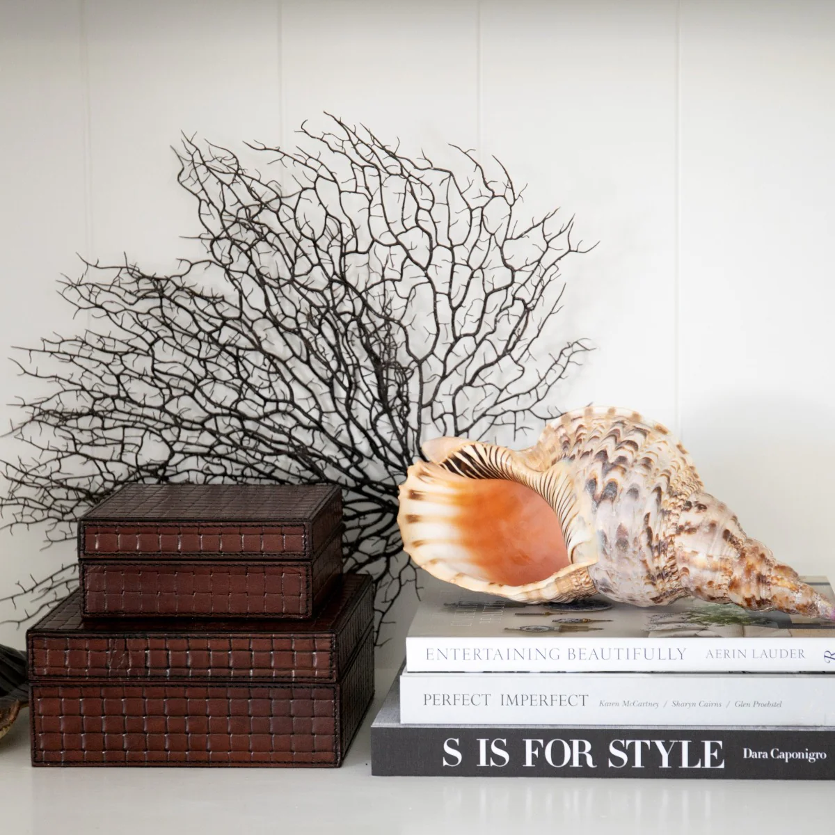 Artificial Sea Fan Coral Plant (Brown) - Image 3