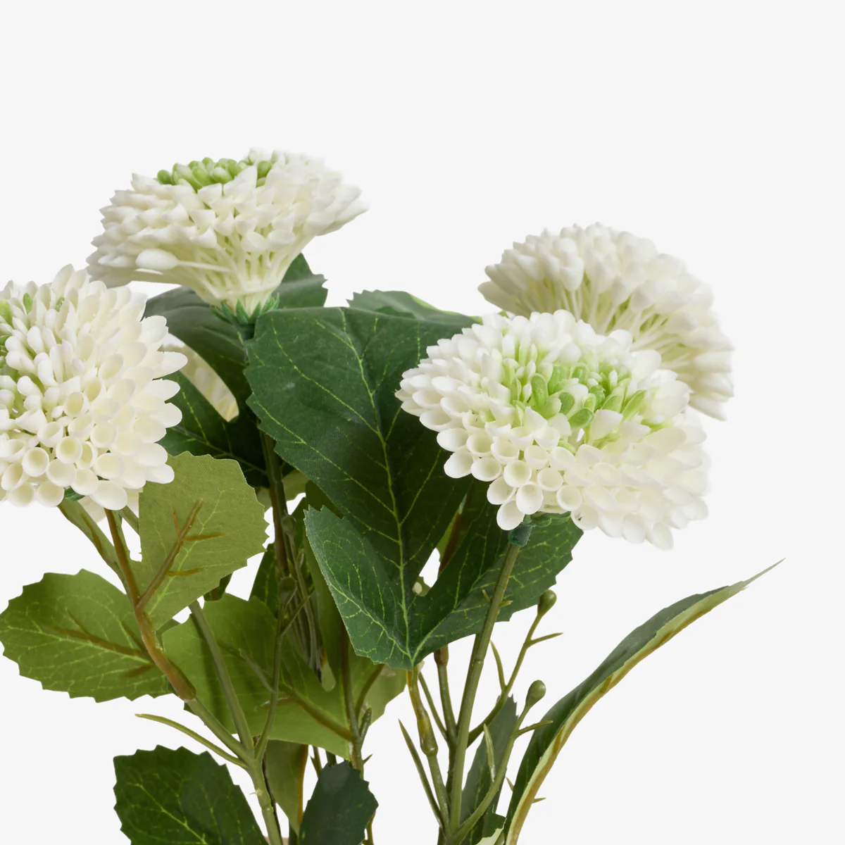 Artificial White Dahlia Arrangement 27cm - Image 3