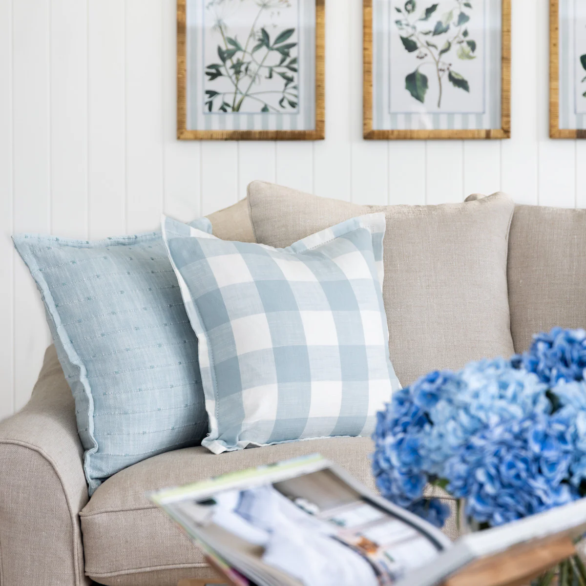 Aurora Check Cushion Cover - Image 2