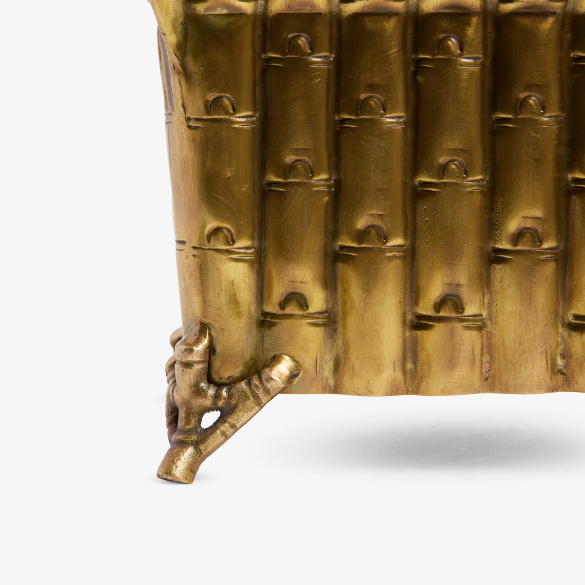 Bamboo Brass Planter - Image 3