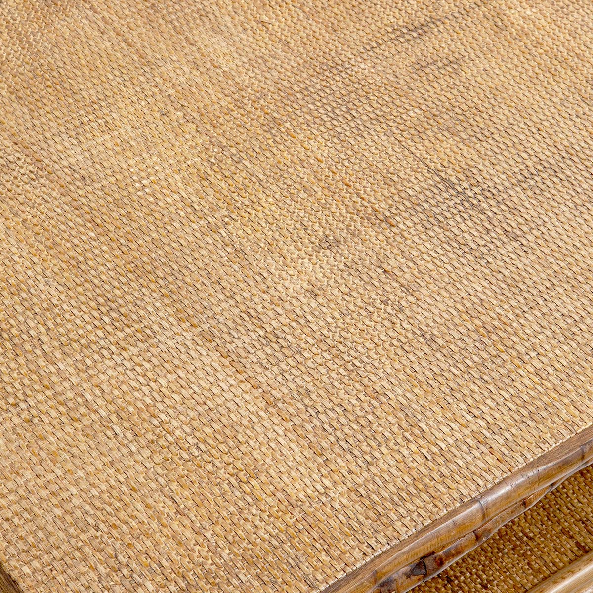 Rectangle Bamboo Coffee Table (Natural) - Image 4