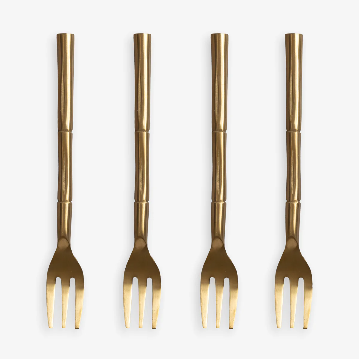 Bamboo Fork Set of Four (Matt Gold)