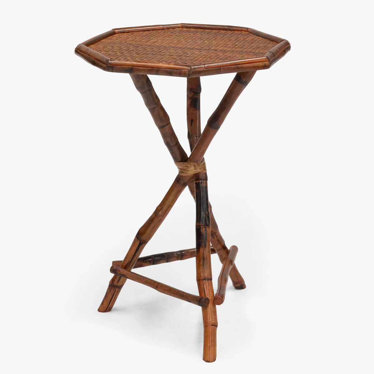 Bamboo Octagonal Table Natural
