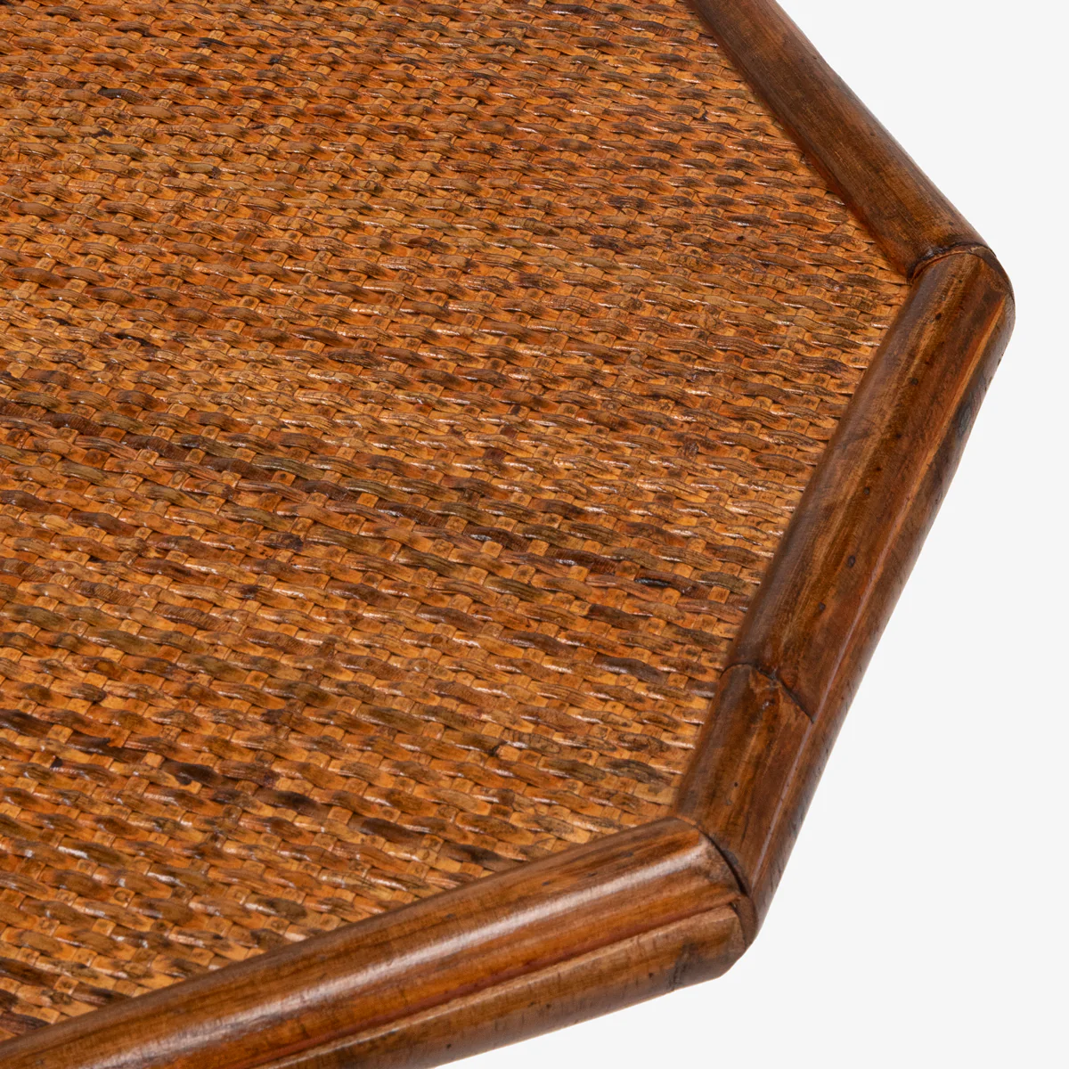 Bamboo Octagonal Table Natural - Image 3