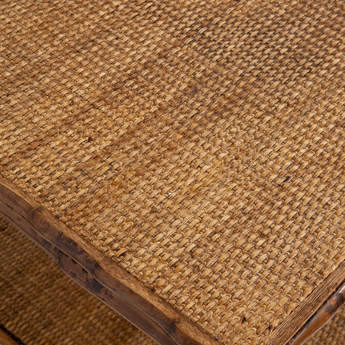 Bamboo Side Table Natural 60cm - Image 3