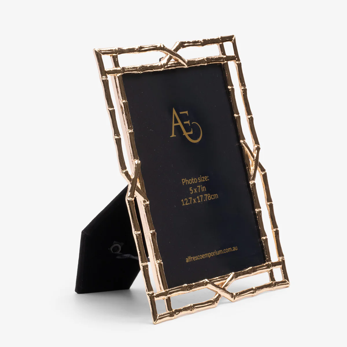 Bamboo Trellis Photo Frame (Gold) - Image 3