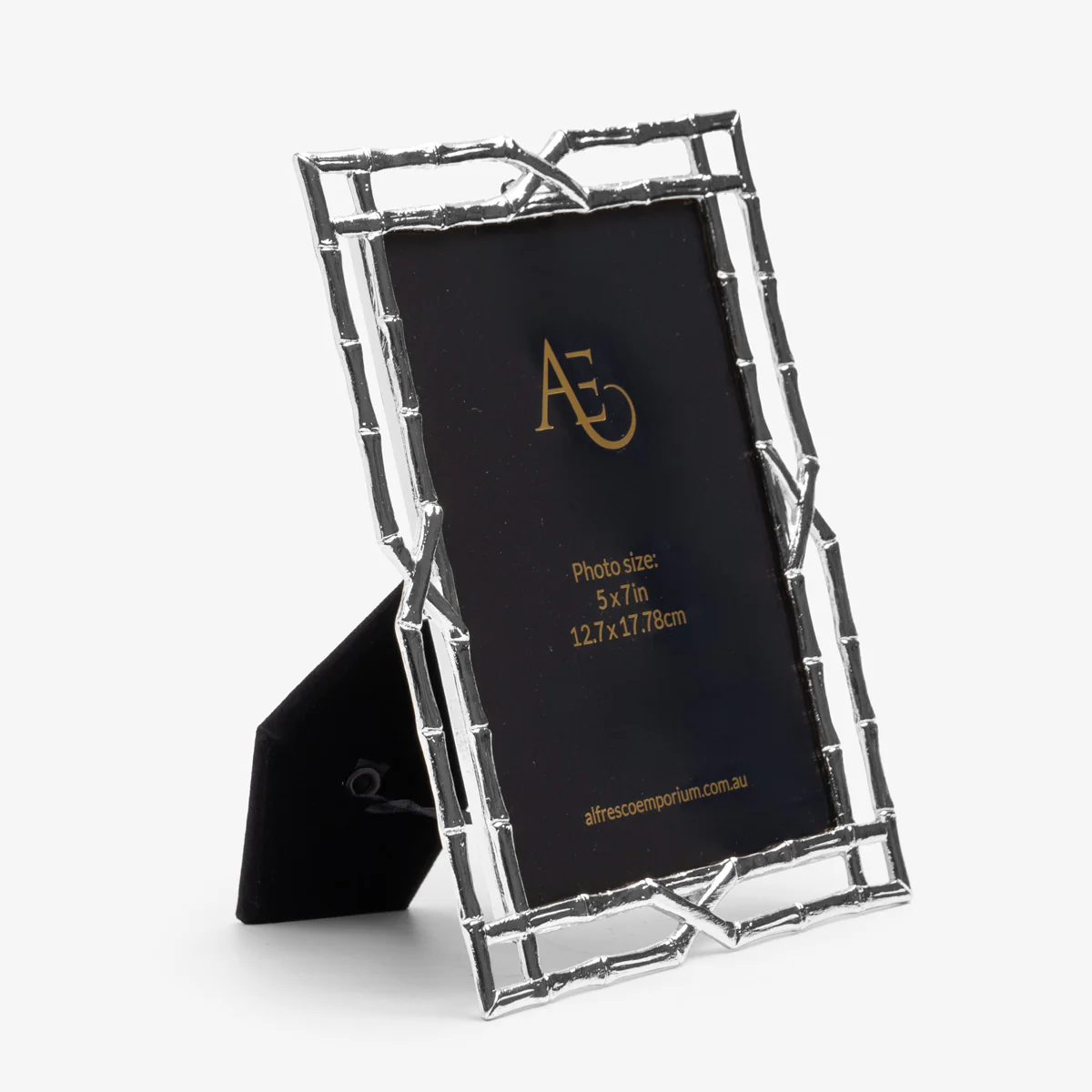 Bamboo Trellis Photo Frame (Silver) - Image 3