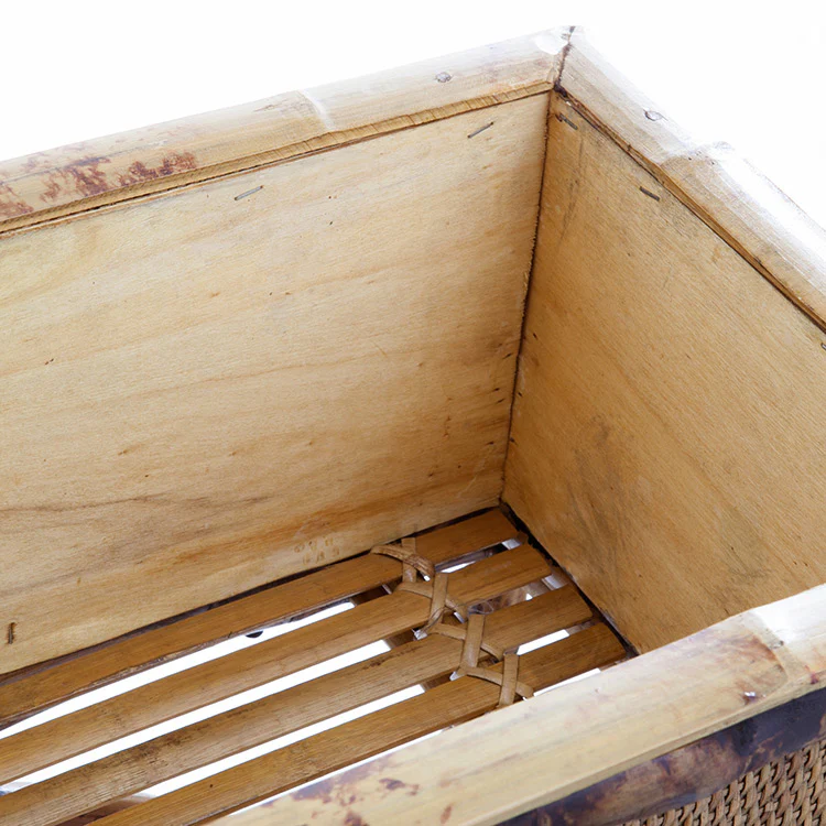 Bamboo Wine Bucket Stand Natural - Image 4