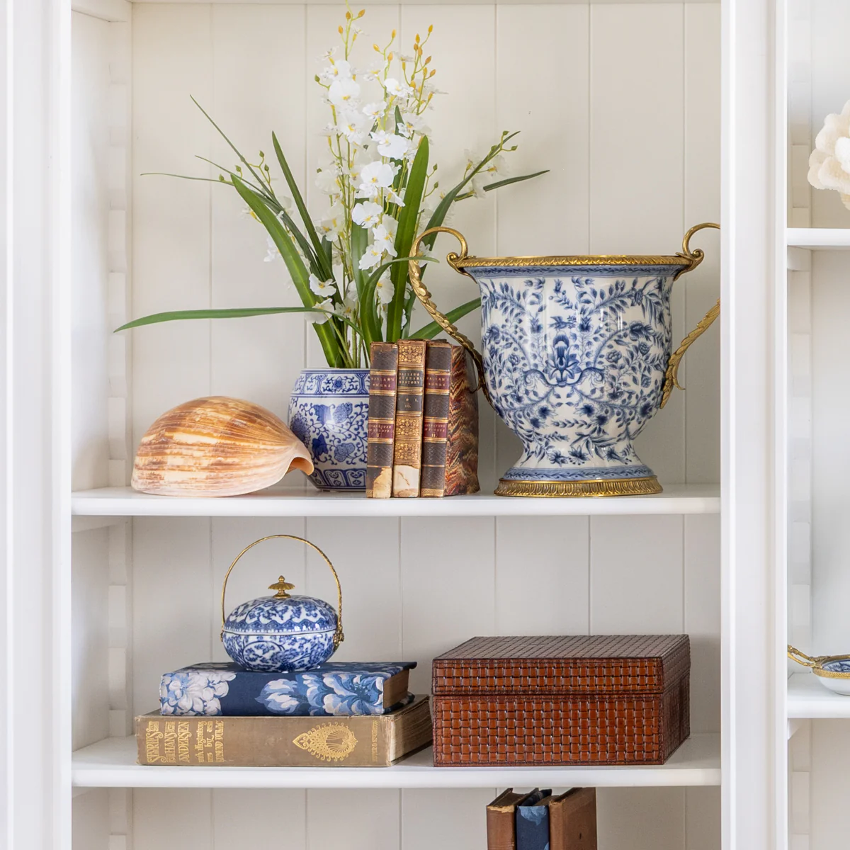 Barclay Basket With Brass Handle - Image 2