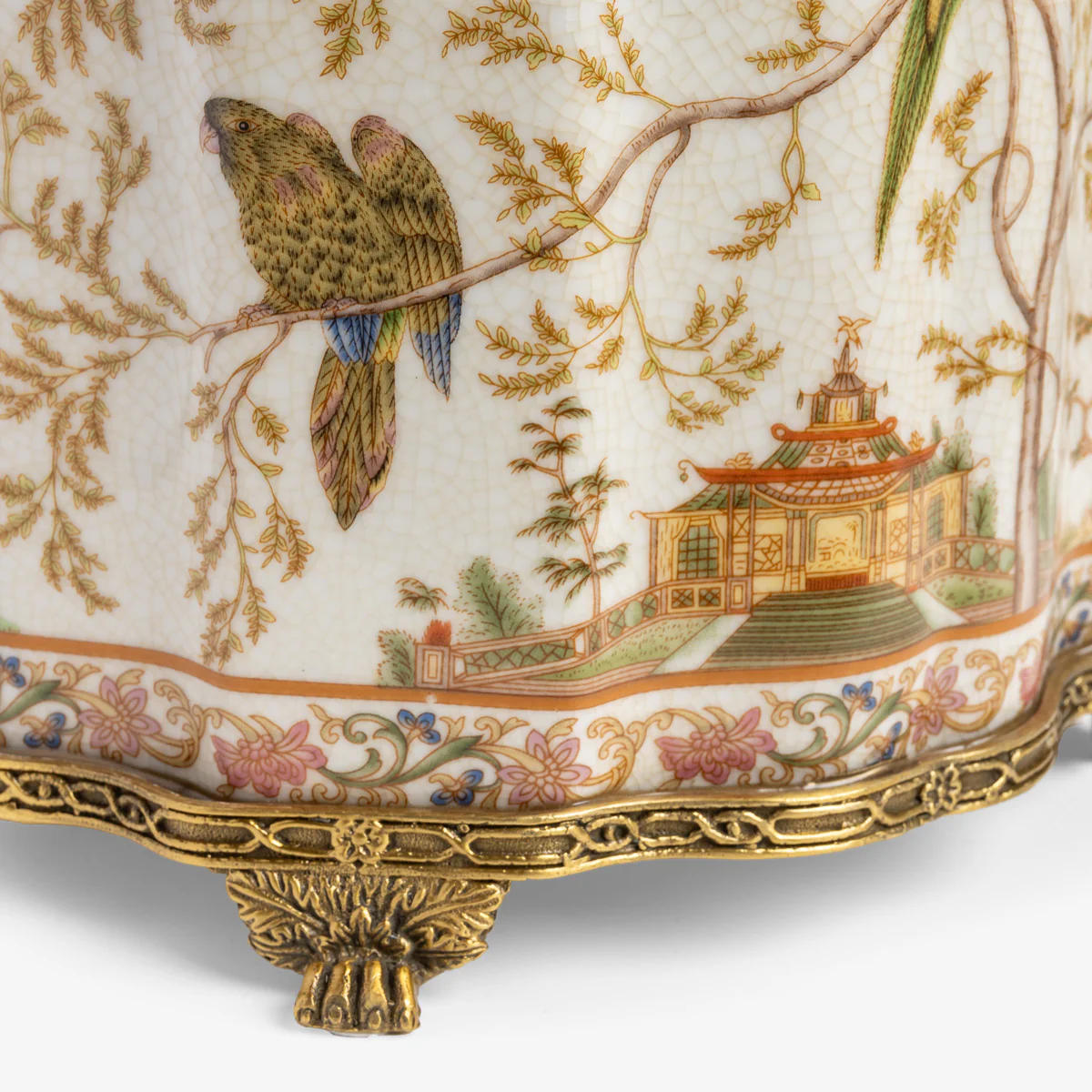 Barclay Bird Round Planter (23cm) - Image 3