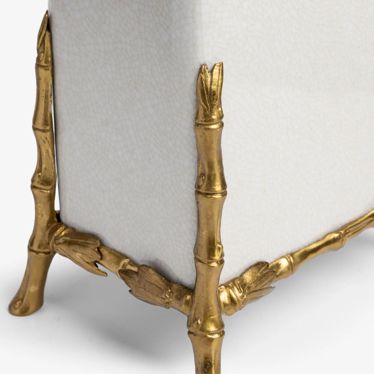 Barclay Crackle Vase (White) - Image 5