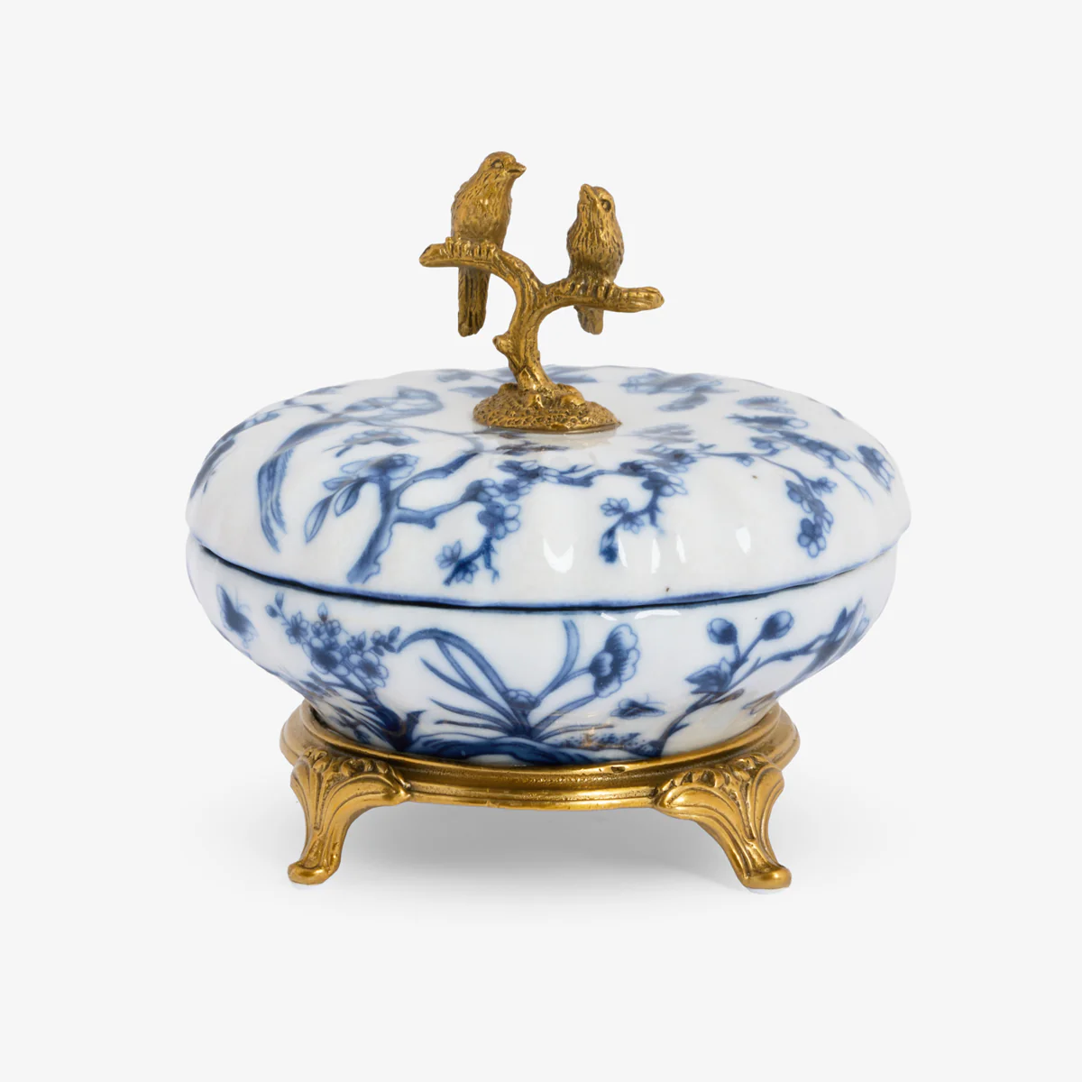 Barclay Dish With Bird Lid