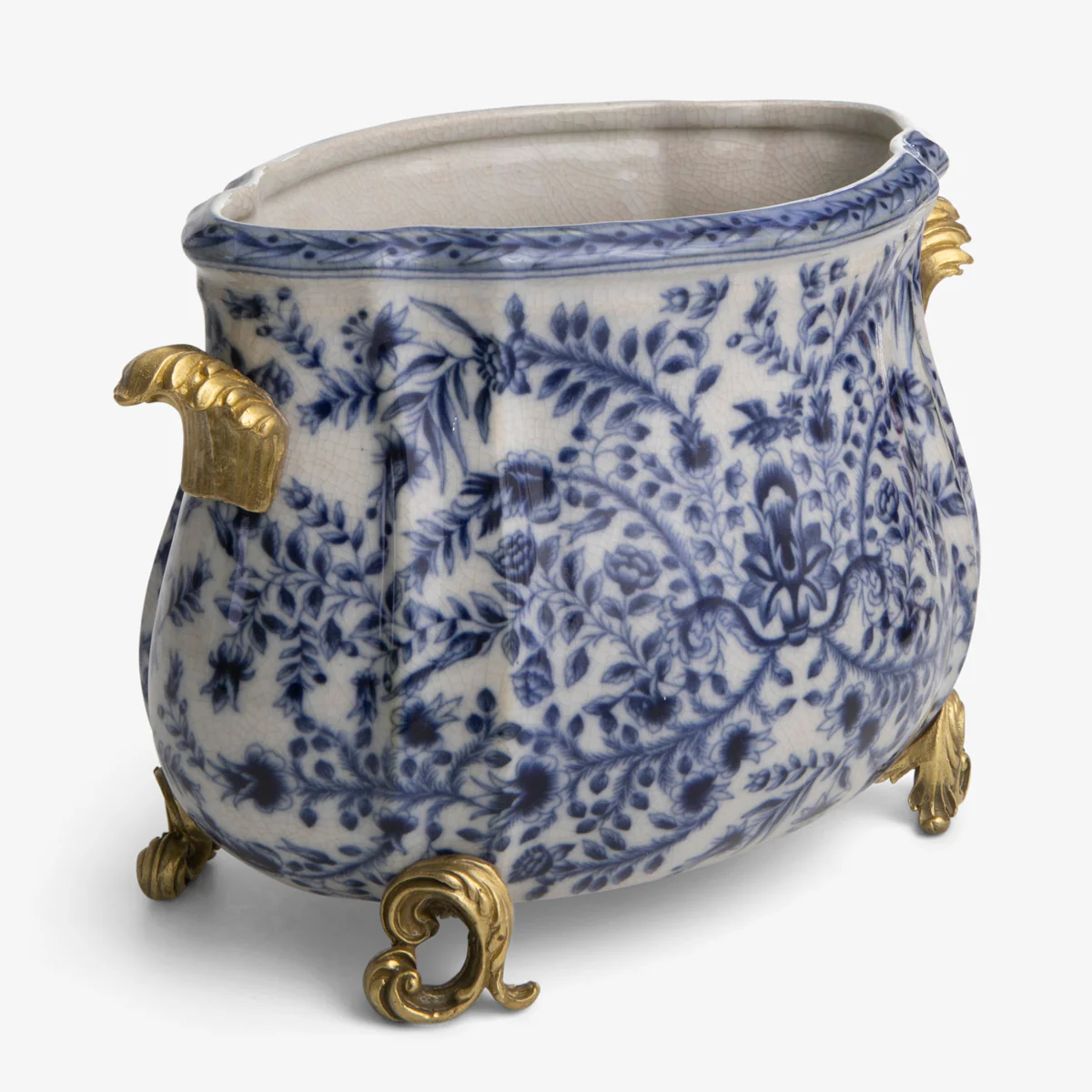Barclay Planter With Gold Feet - Image 4