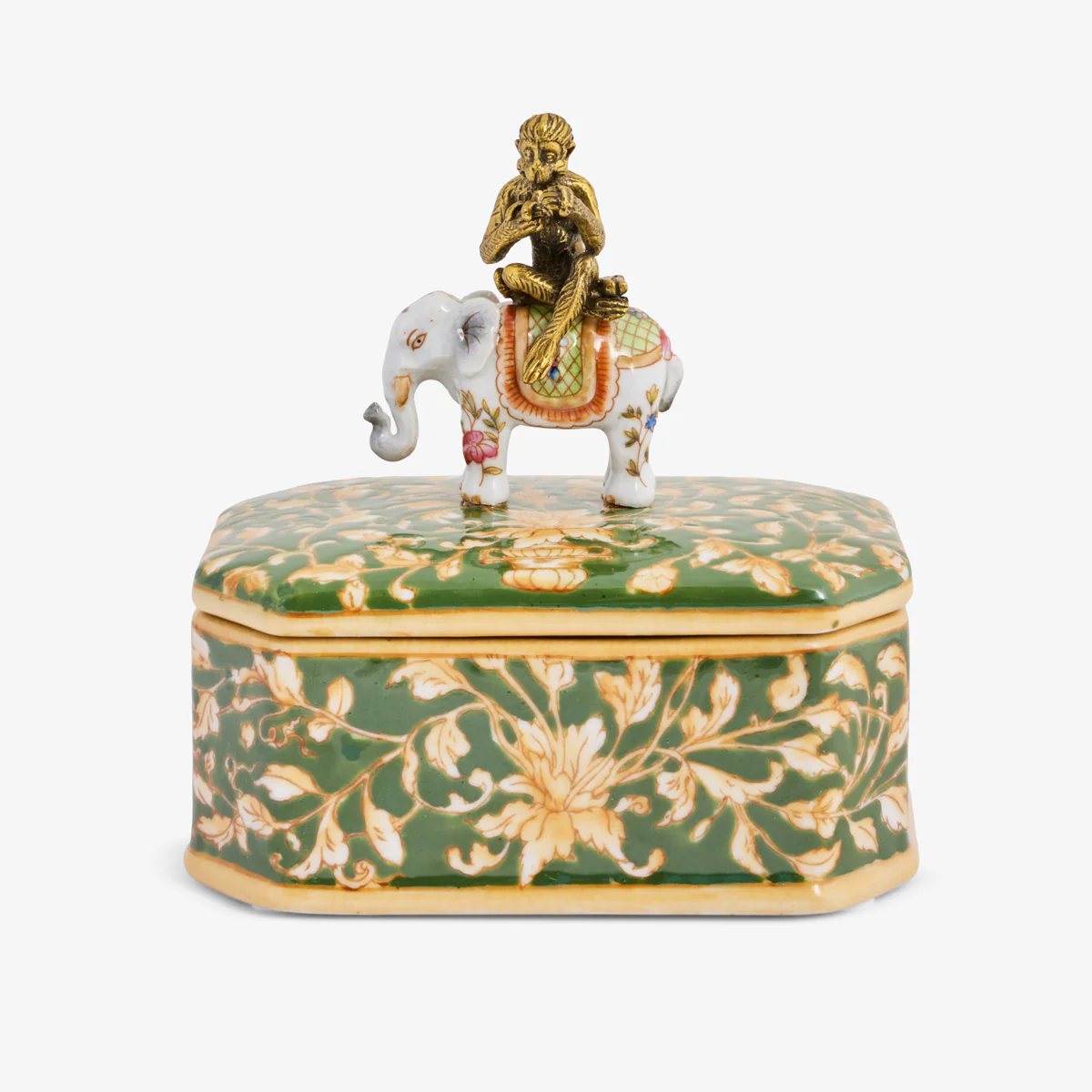 Barclay Rectangular Box With Elephant Lid - Image 5