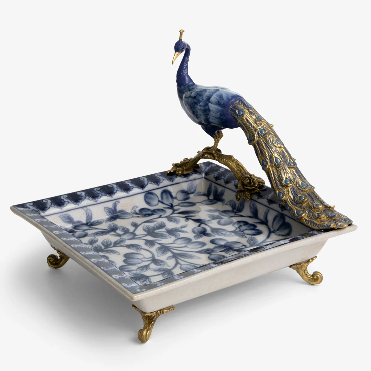 Barclay Square Peacock Plate 22cm - Image 5