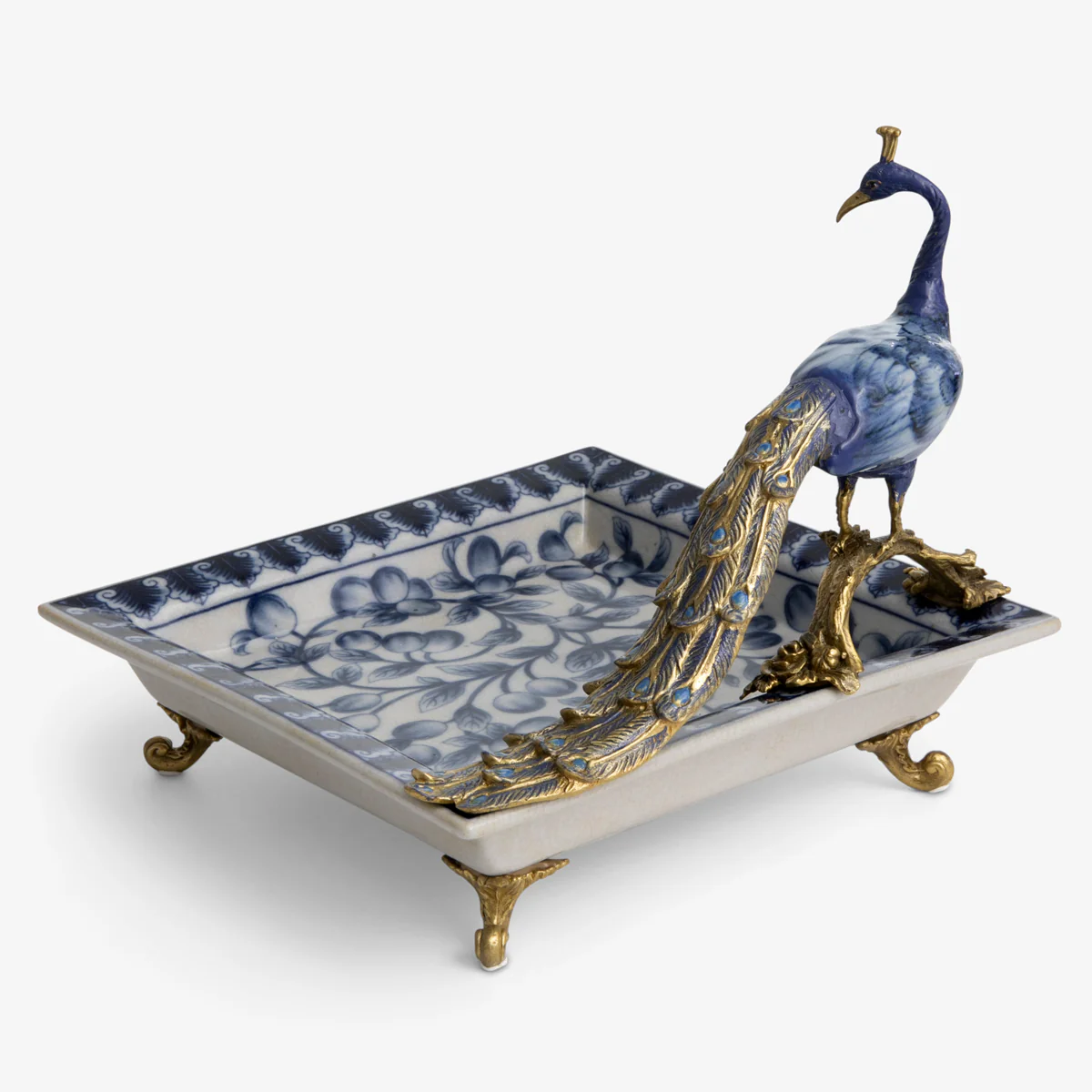 Barclay Square Peacock Plate 22cm - Image 6