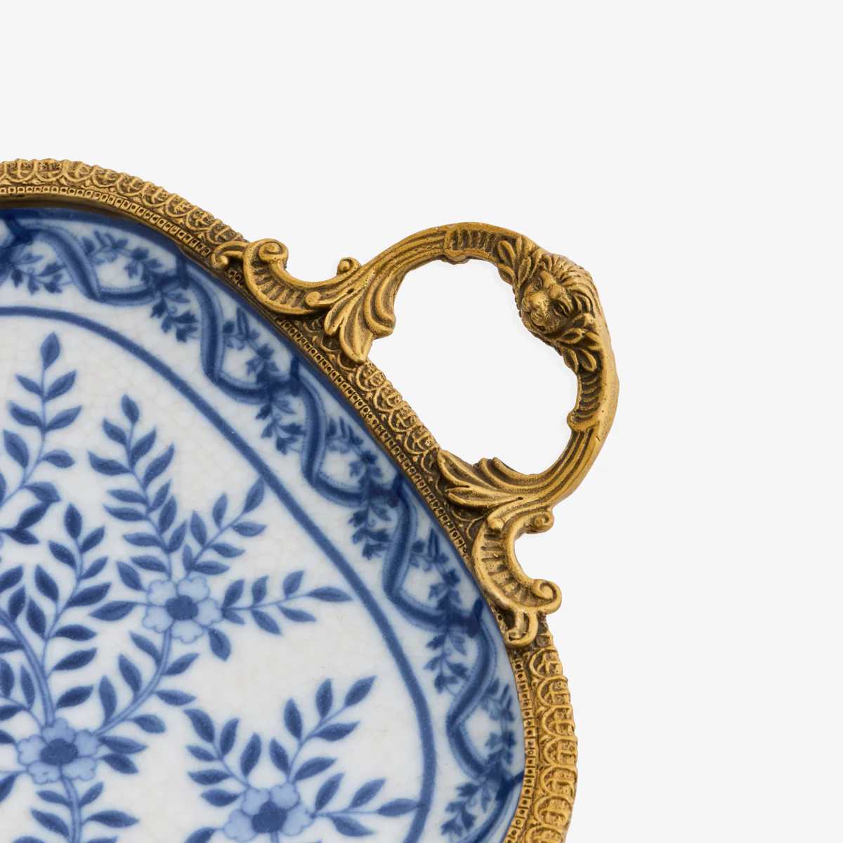 Barclay Tray With Brass Handles - Image 4