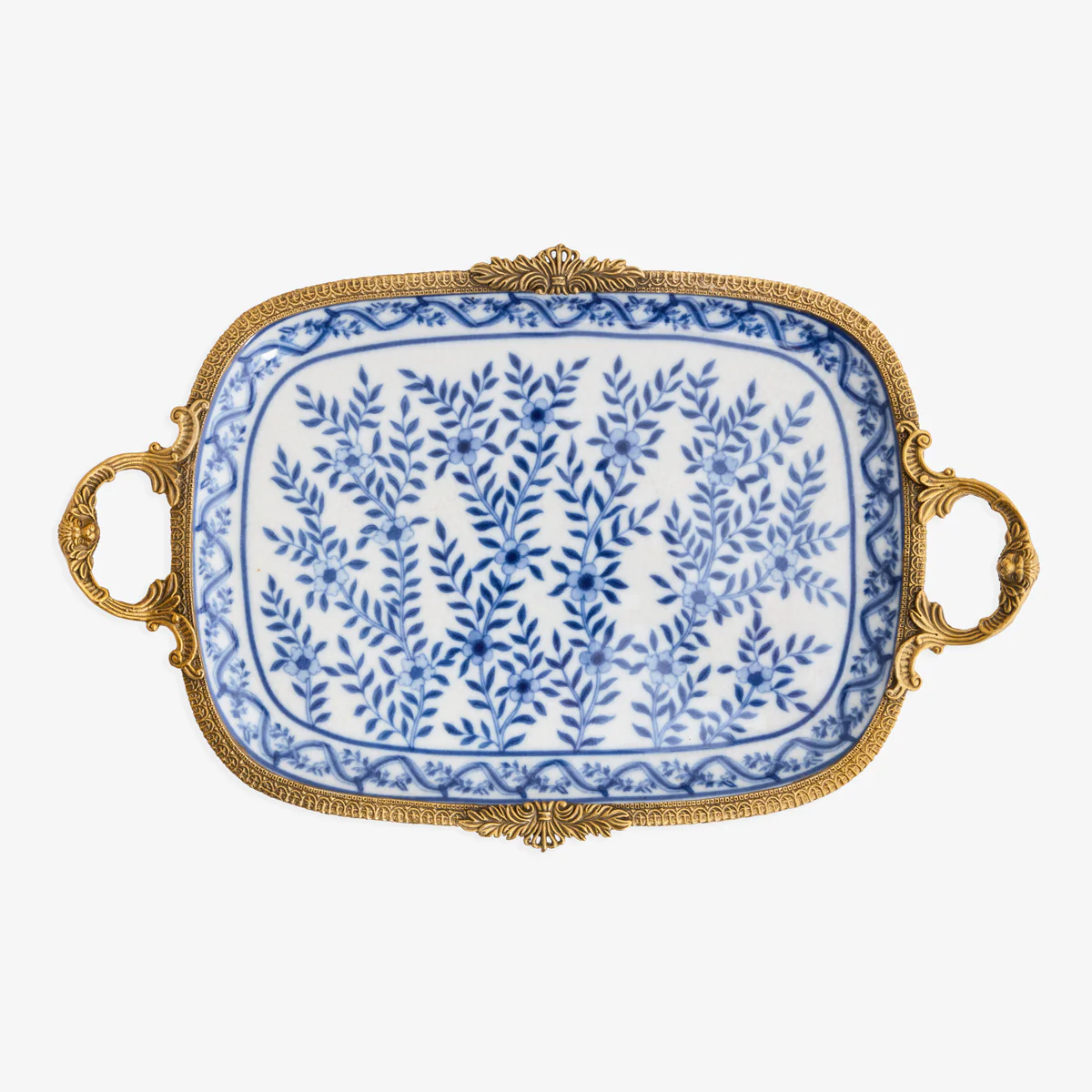 Barclay Tray With Brass Handles - Image 5