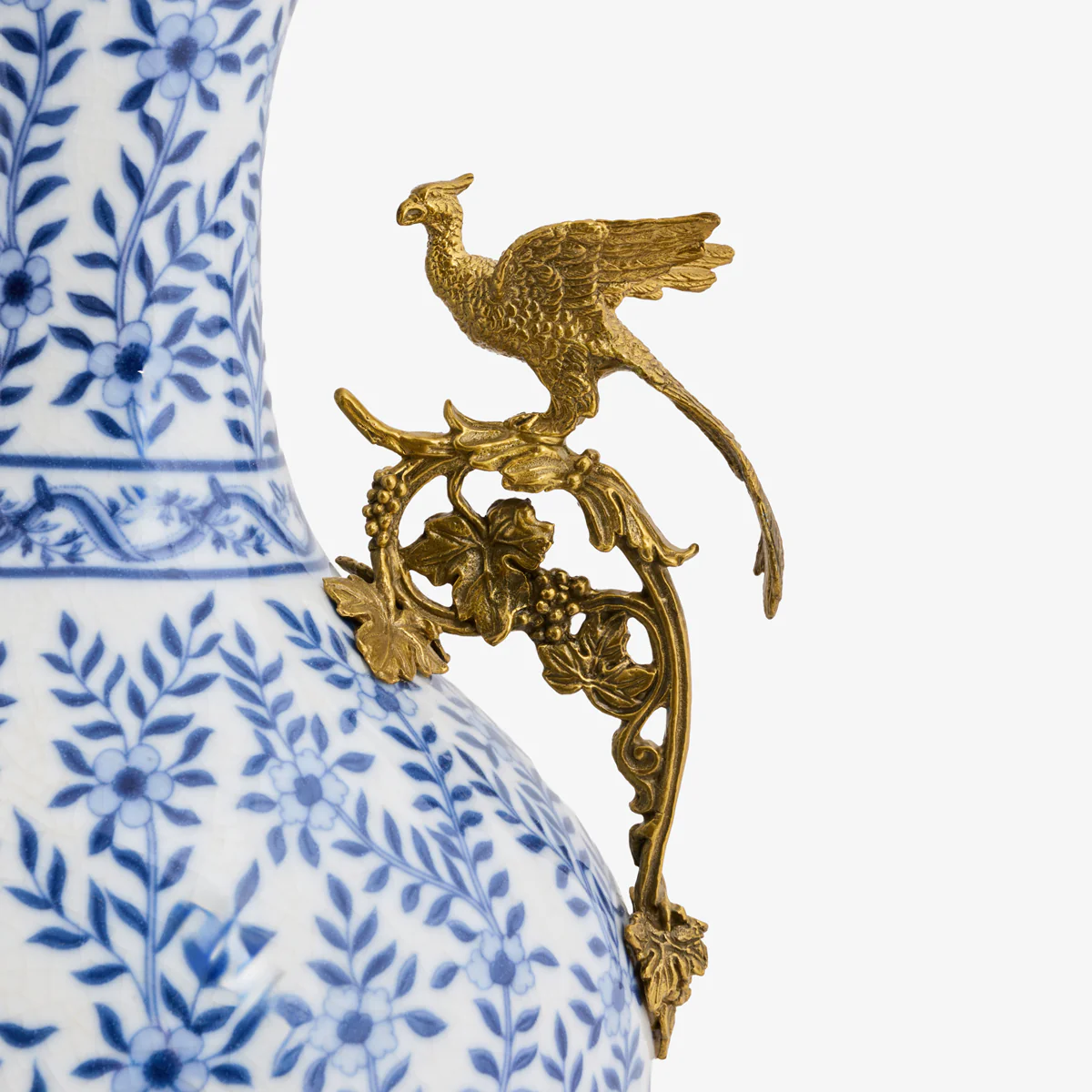 Barclay Vase With Phoenix Handles 42cm - Image 4