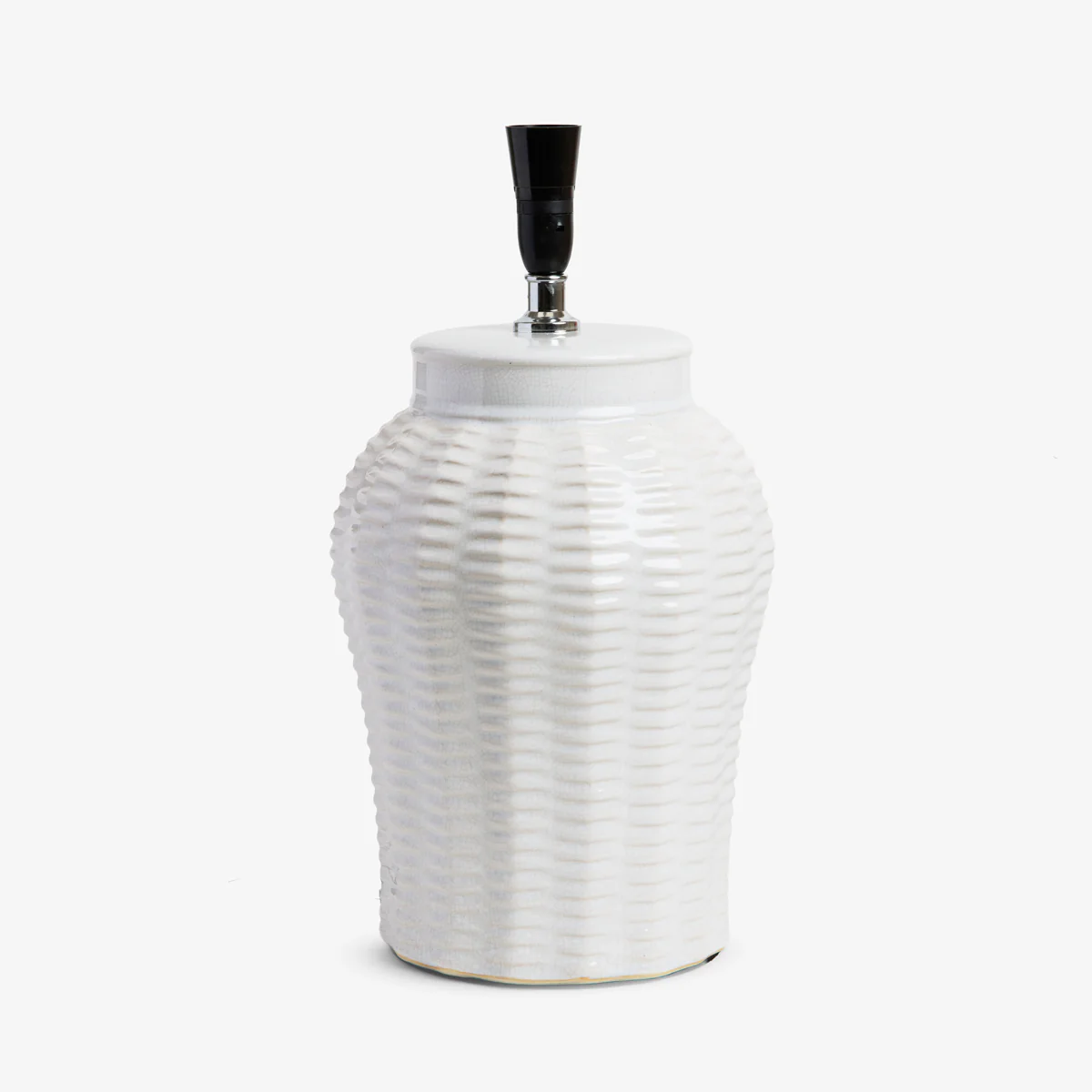 Basket Weave Lamps (White) - Image 3