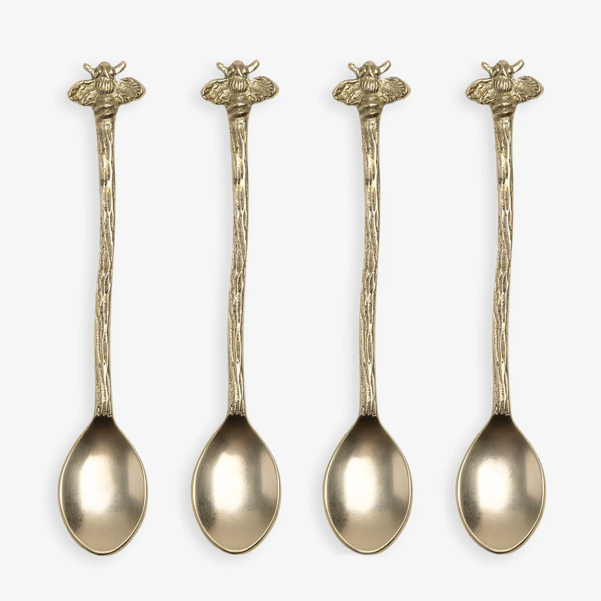 Bee Teaspoon (Set of 4 Brass)