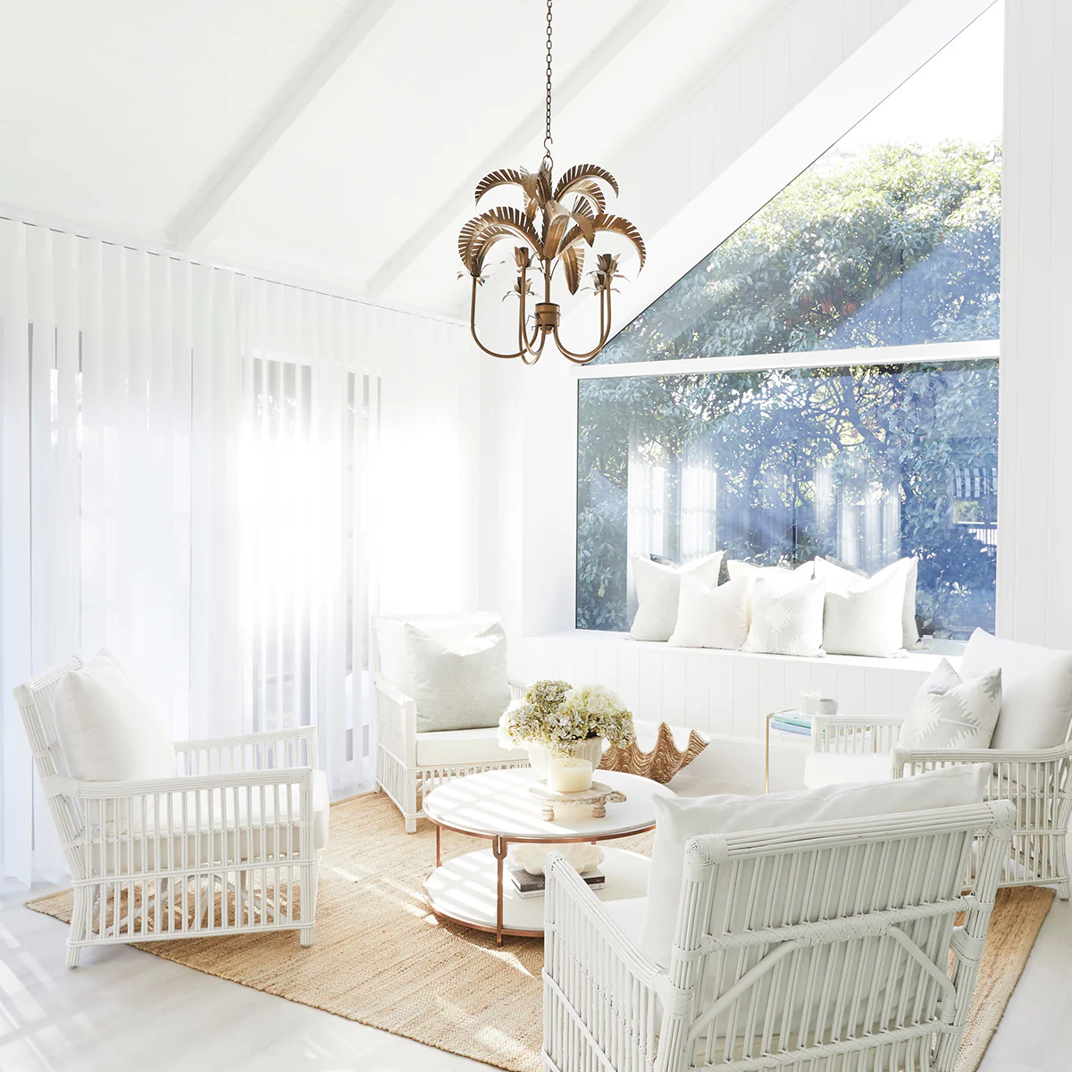 Bermuda Arm Chair (White) - Image 2