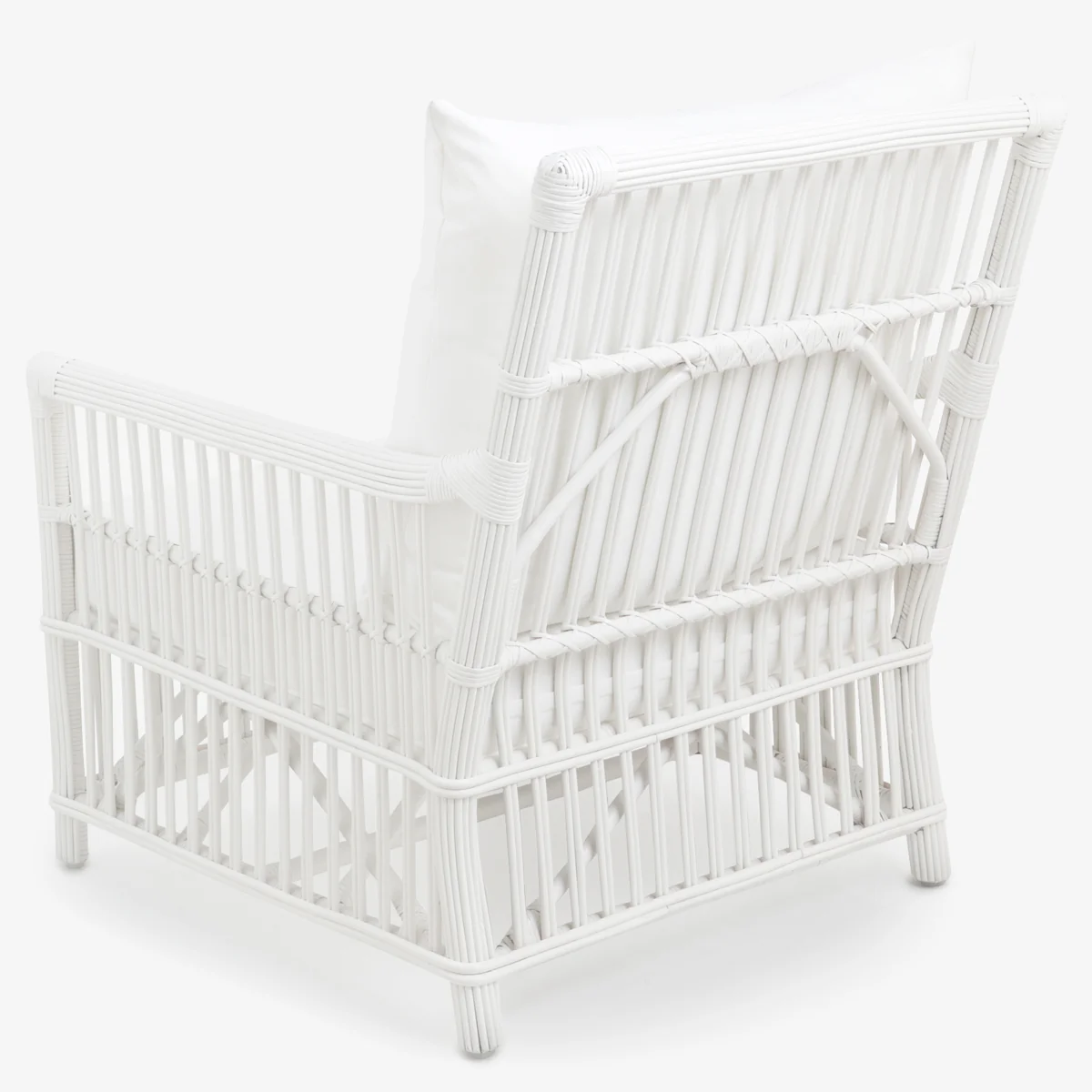 Bermuda Arm Chair (White) - Image 4