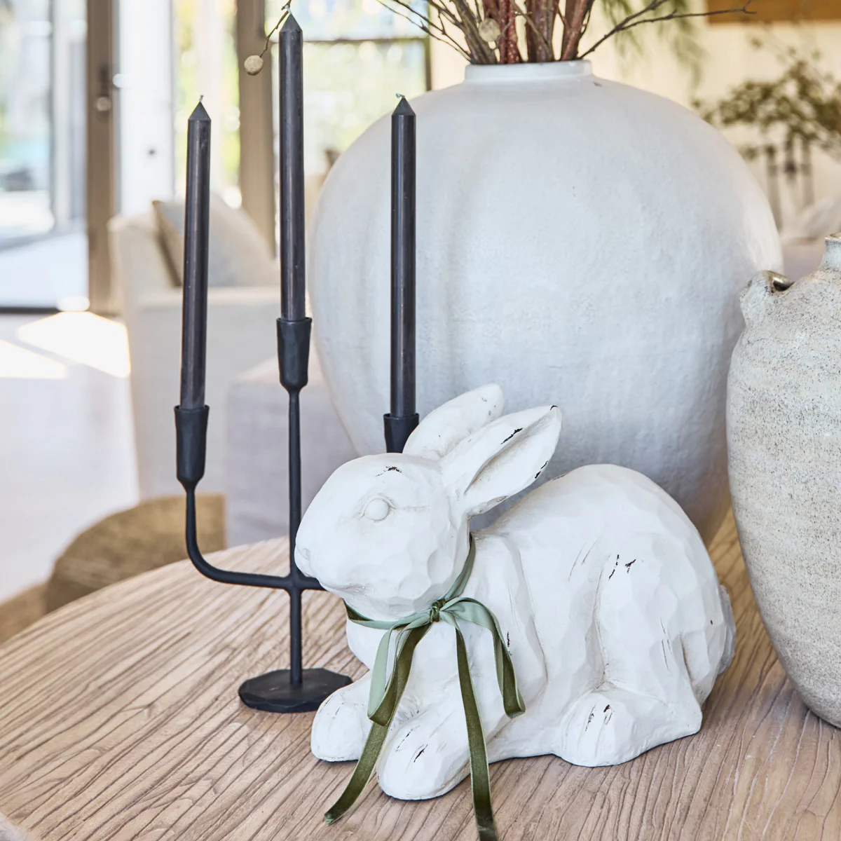 Betty Bunny Ornament (White) - Image 2