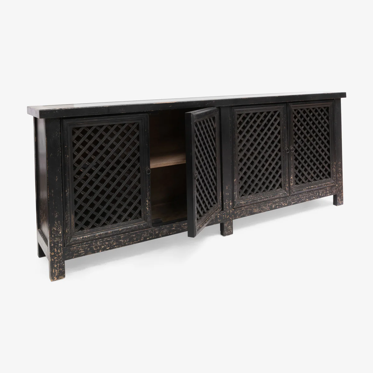 Bohai Four Door Sideboard Black - Image 3