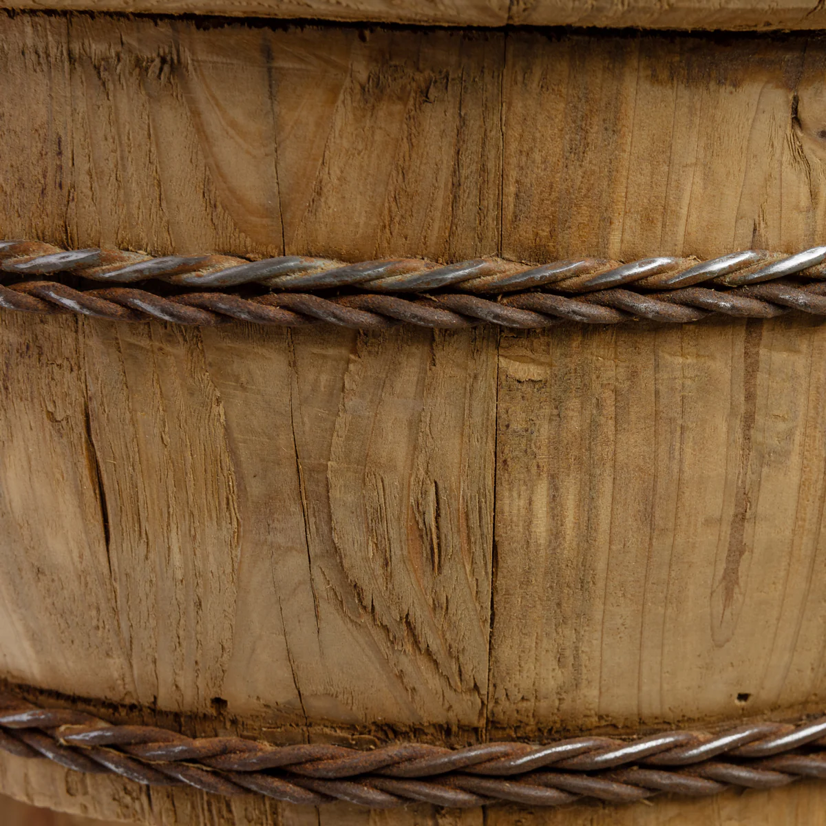 Bohai Oval Timber Basin With Legs - Image 5