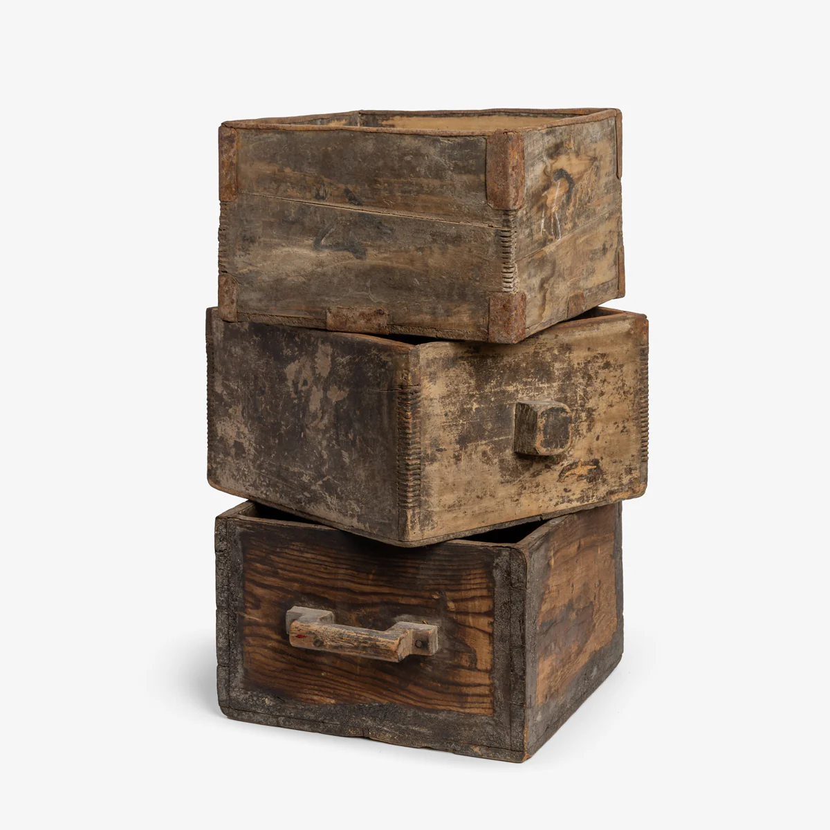 Bohai Square Timber Box - Image 3