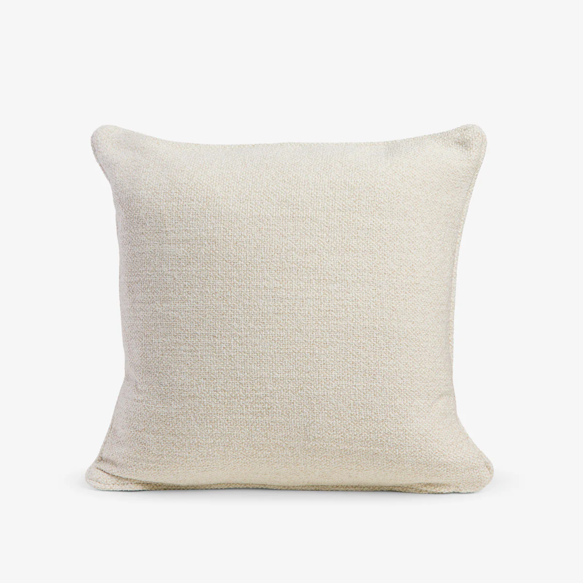 Boucle Cushion Cover With Piping