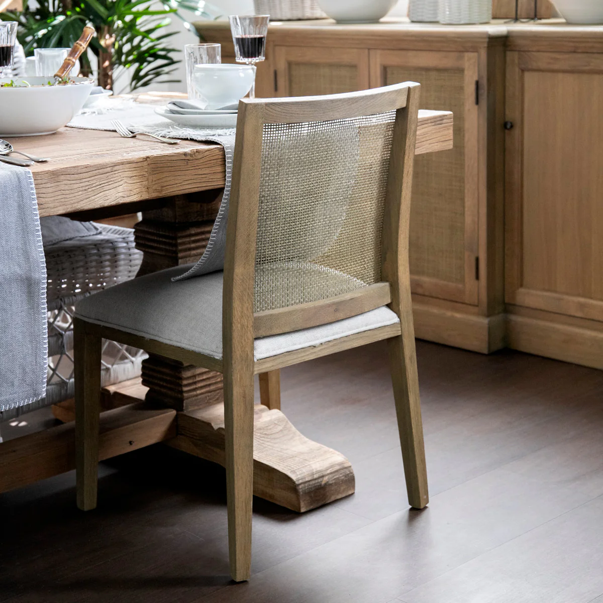 Calais Dining Chair Natural - Image 2