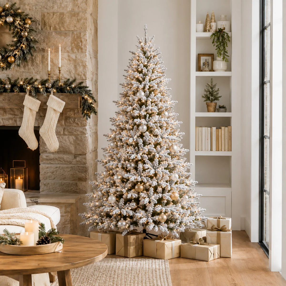 Cardrona Pre-Lit Snow Christmas Trees PRE-ORDER - Image 2