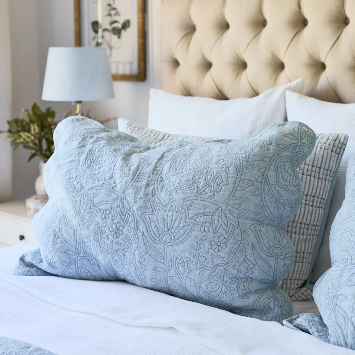 Celeste Scalloped Bedding - Image 3