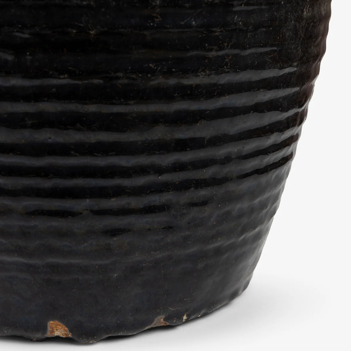 Ceramic Pot (36cm, Black) - Image 4