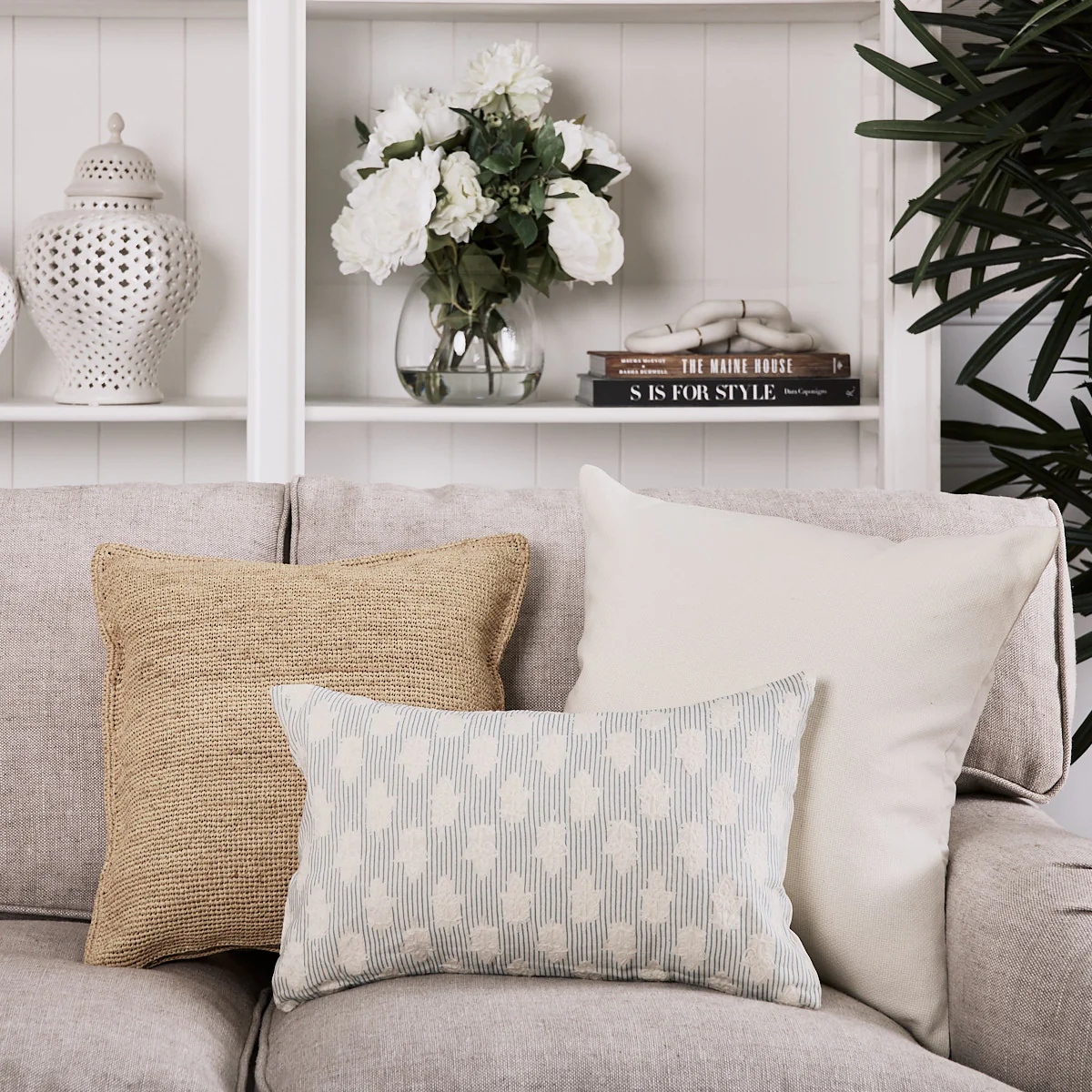 Chantilly Rectangular Cotton Cushion Cover - Image 2