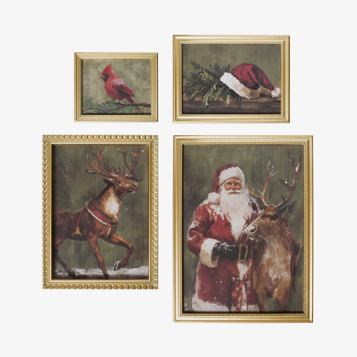 Christmas Prints (Set of 4)