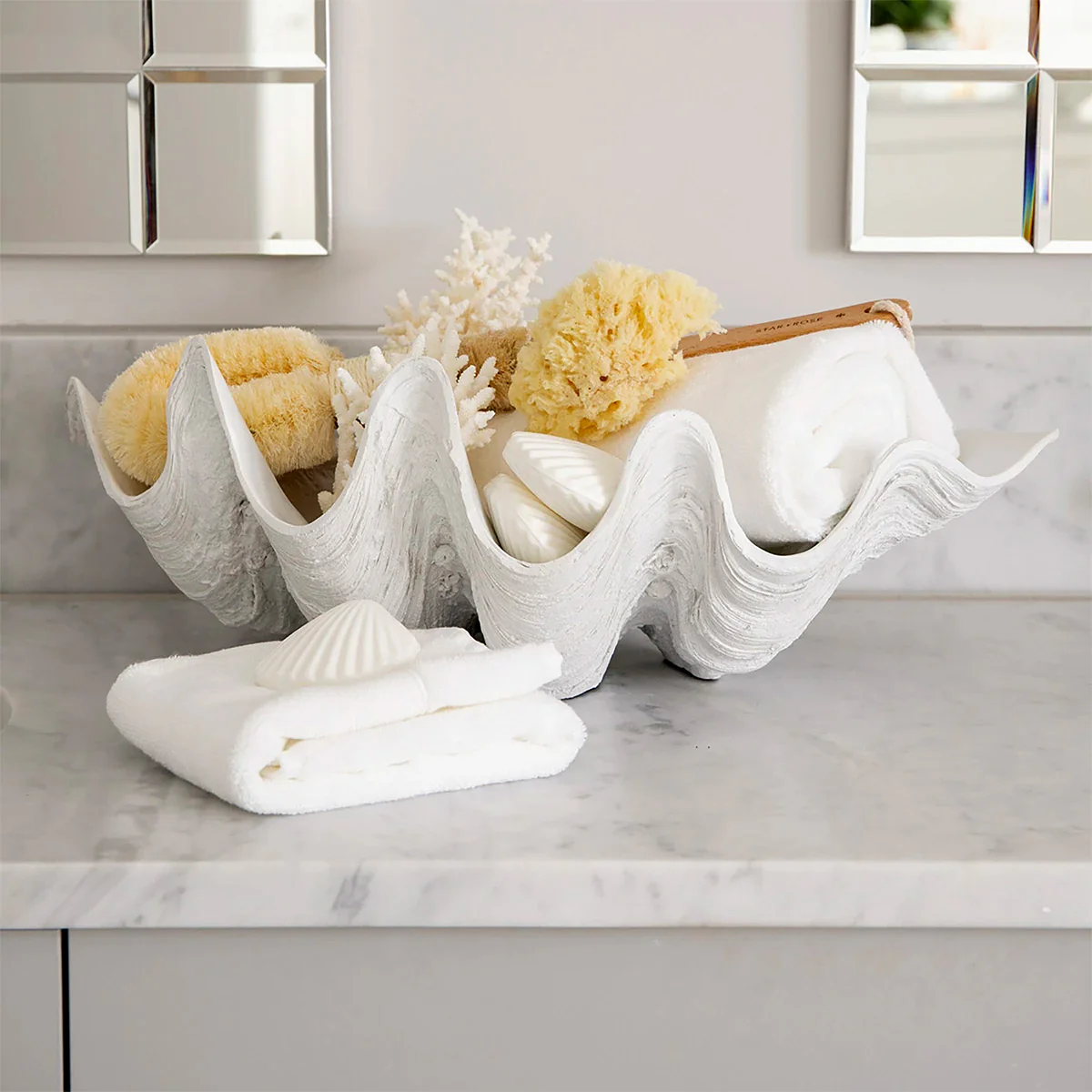 Clam Shell (White 52cm) - Image 4