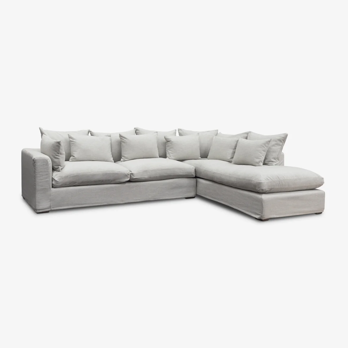 Clara Modular Sofa - Right (Oyster Grey)