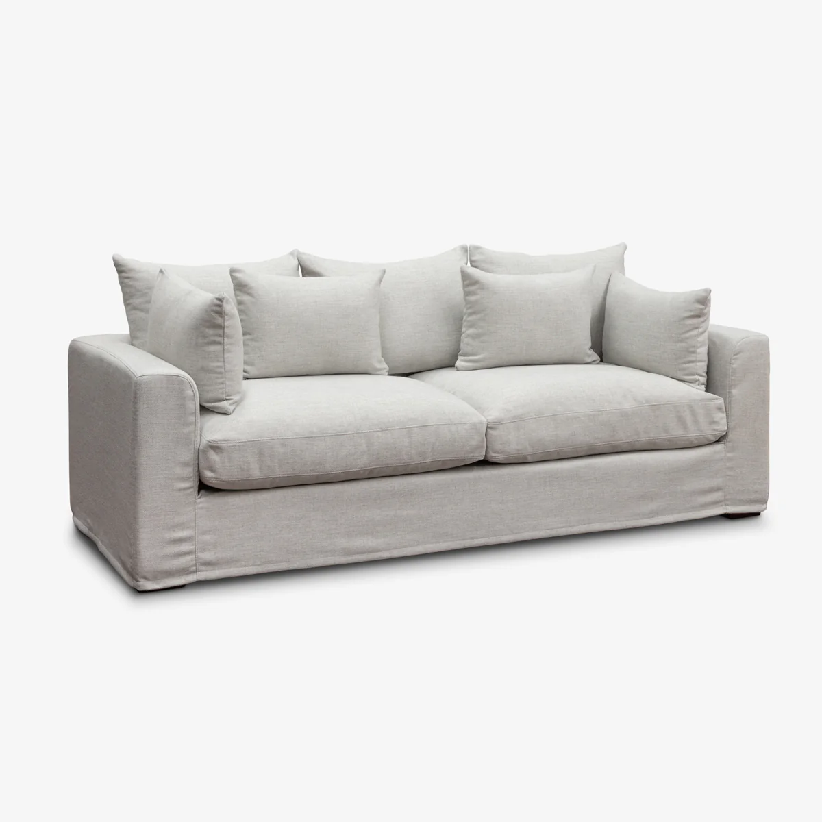 Clara Two Seater Sofa (Oyster Grey)