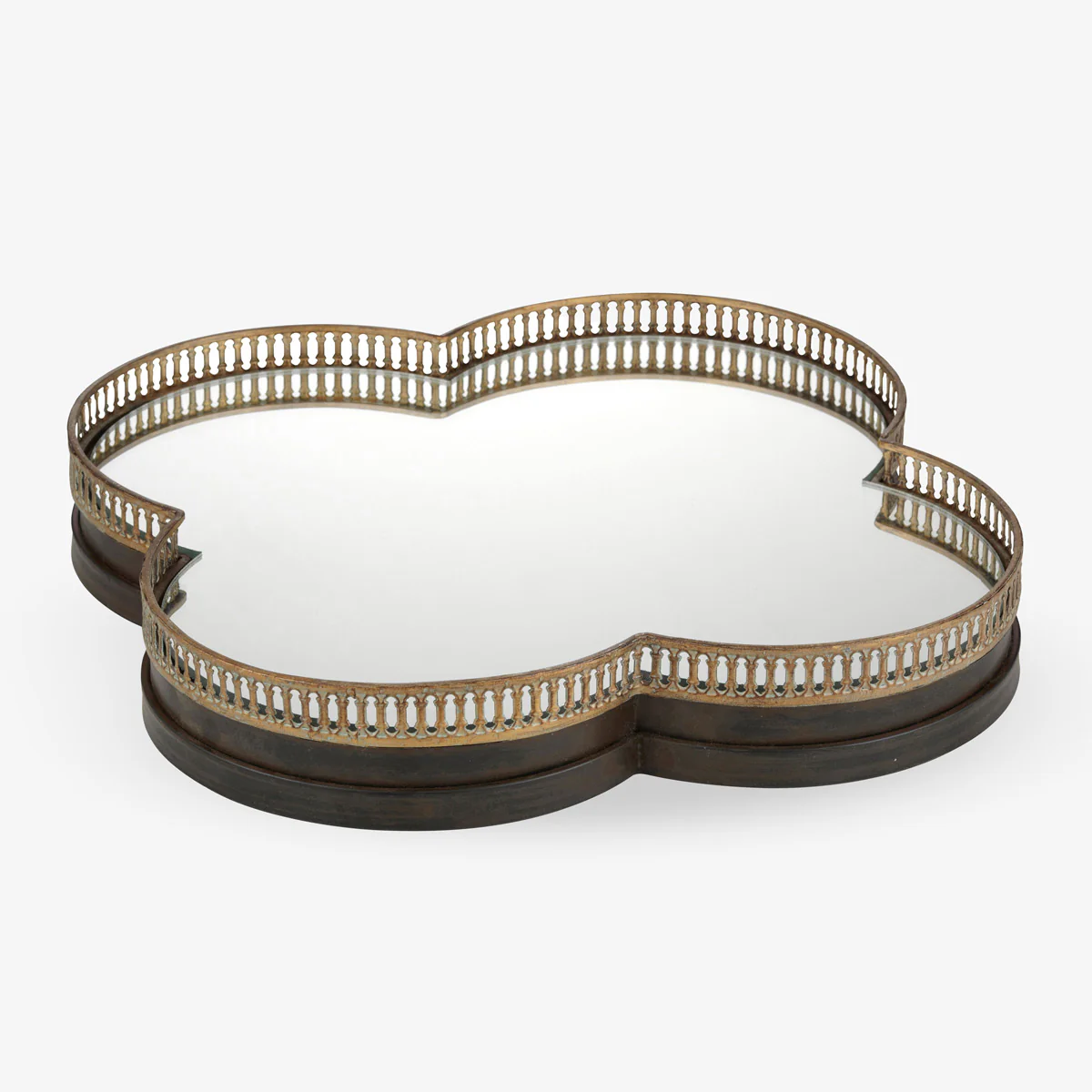 Clover Mirror Tray